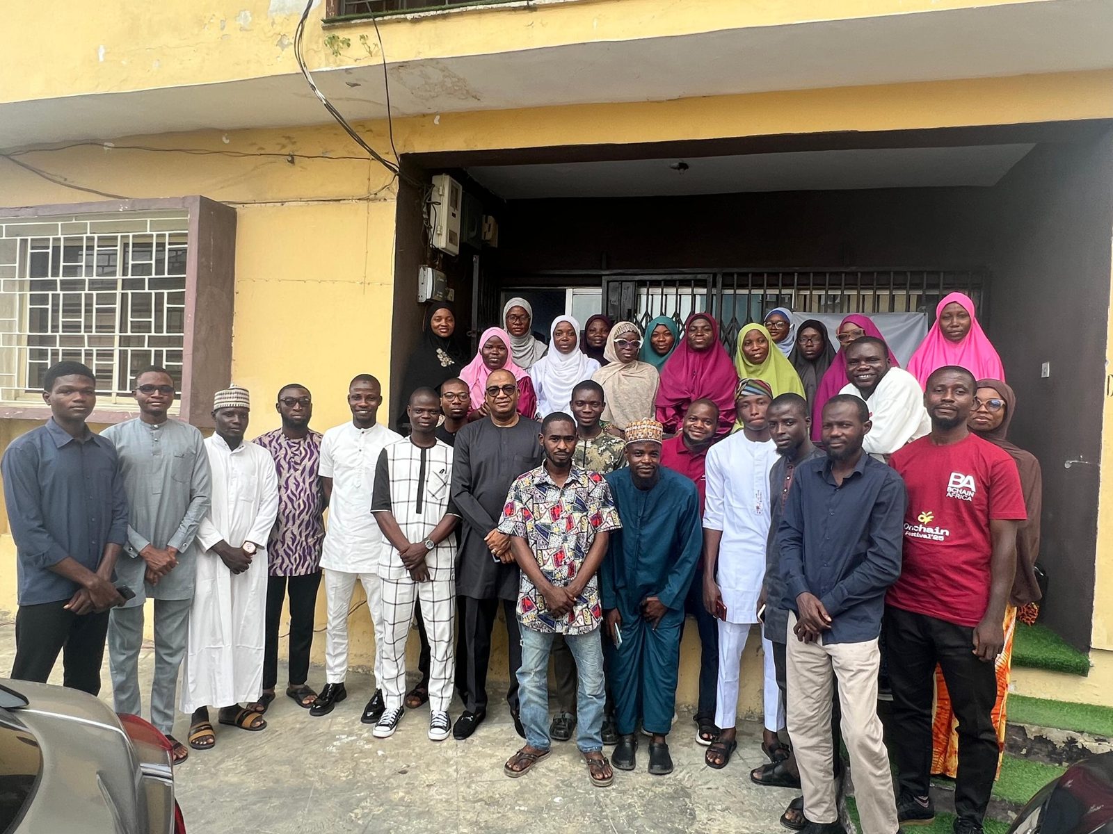 Participants of the Career & Business Growth Program at Minaret Talent Academy, Yaba
